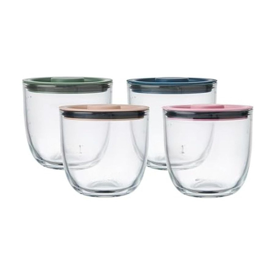 Meal Prep Made Easy - 16oz Glass Prep Bowl Set of