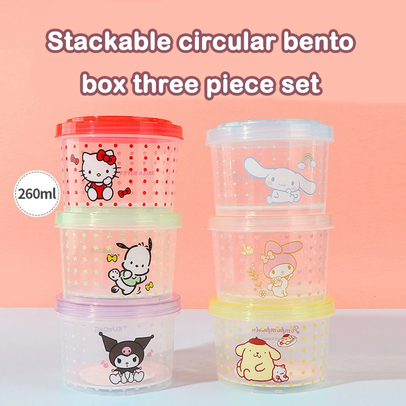 Meal Prep Tupperware - Tupperware Hello Kitty Lunch Box Stackable