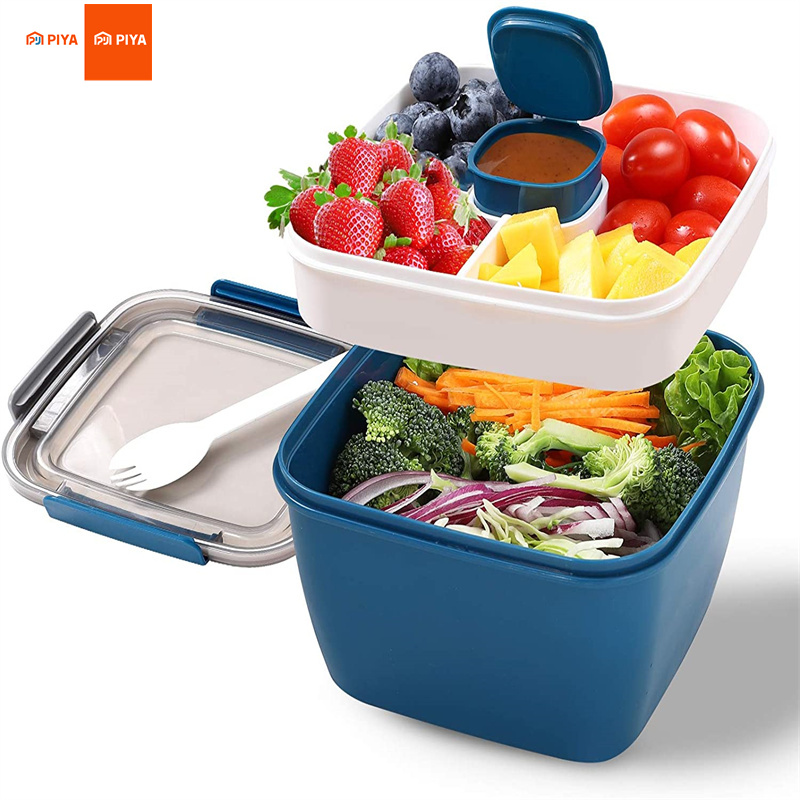 Portable Salad Lunch Container - đánh giá và giá Salad Container Jar