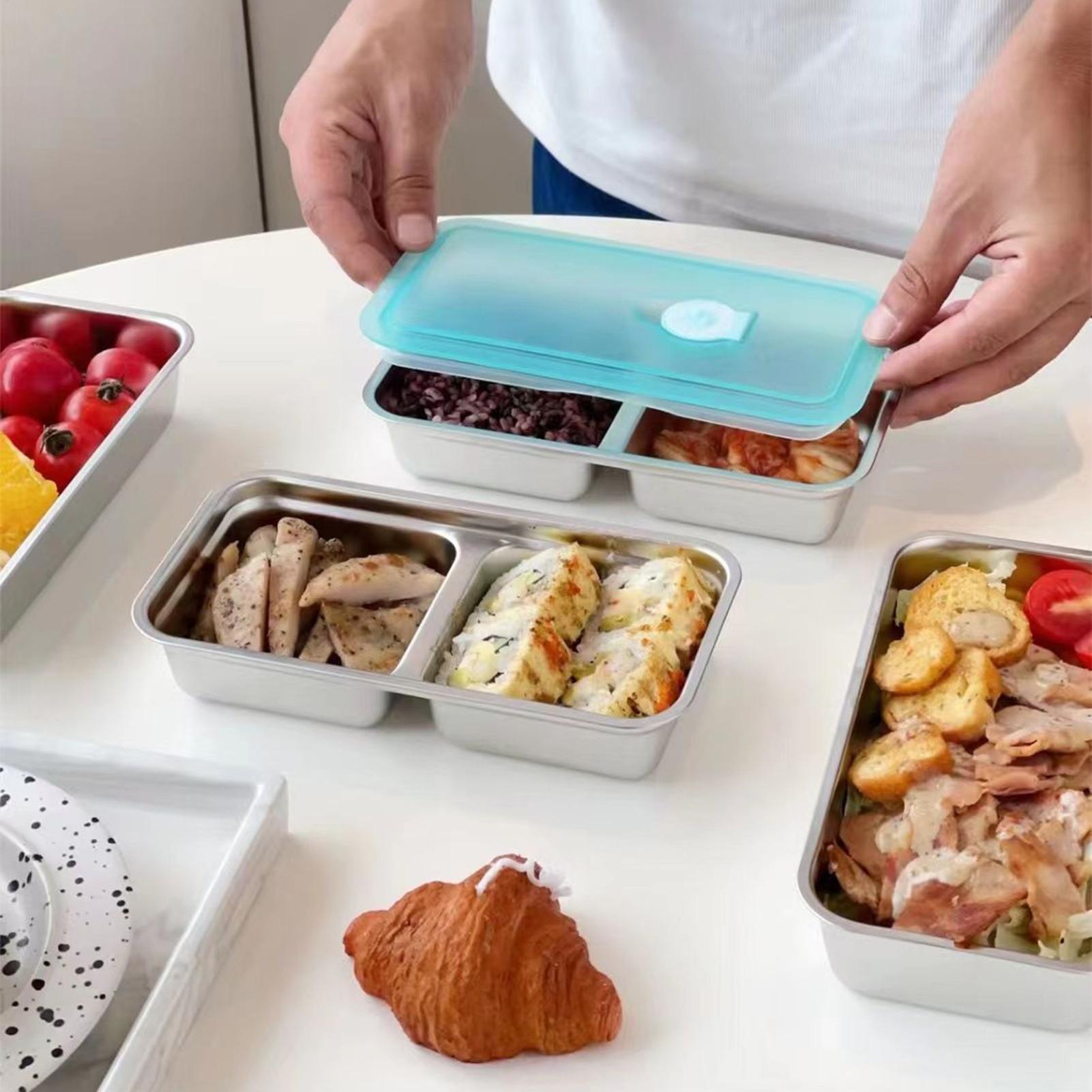 304 Stainless Steel Lunch Box  - đánh giá và giá Salad Container Jar