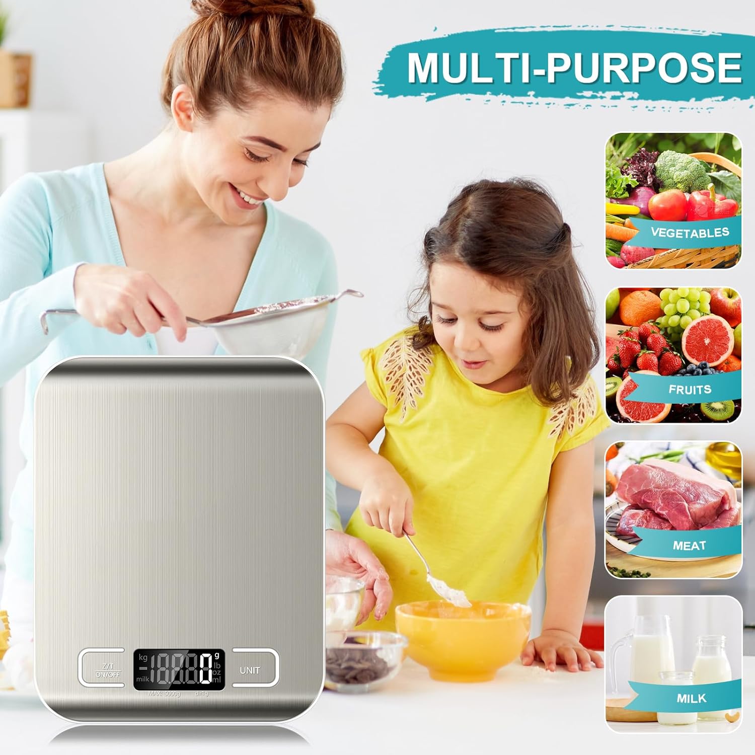 Digital Food Scale 11lb With 6 - đánh giá và giá Meal Prep Diet