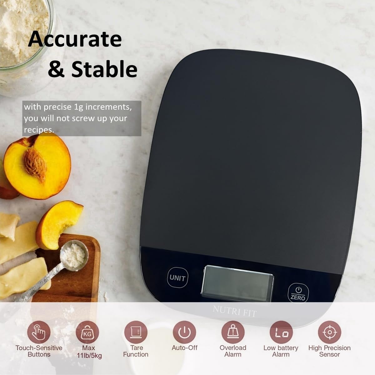 Digital Food Scale 5kg/0.1oz A - đánh giá và giá Meal Prep Diet