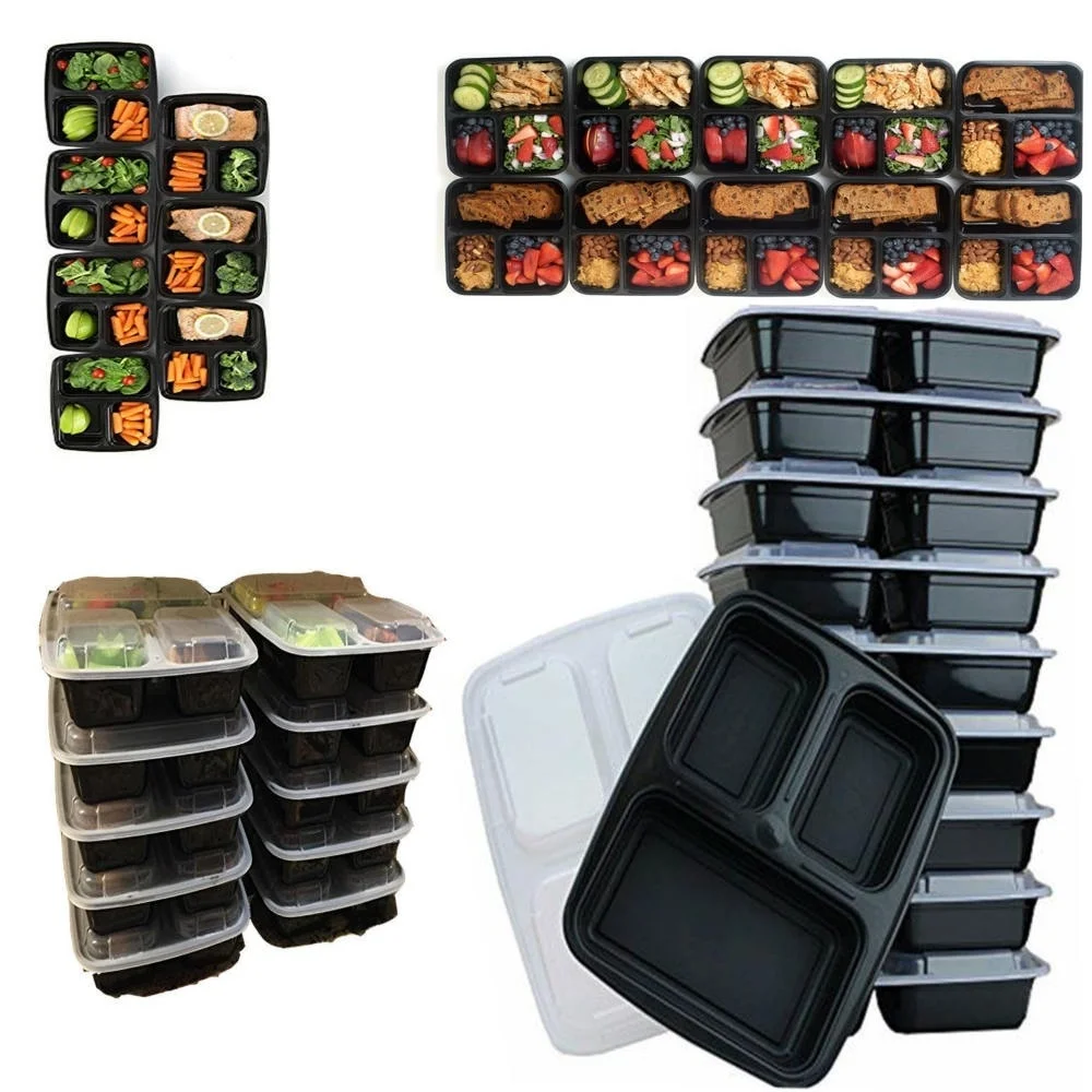 12 Pack Meal Prep Containers 3 - đánh giá và giá Meal Prep Tupperware