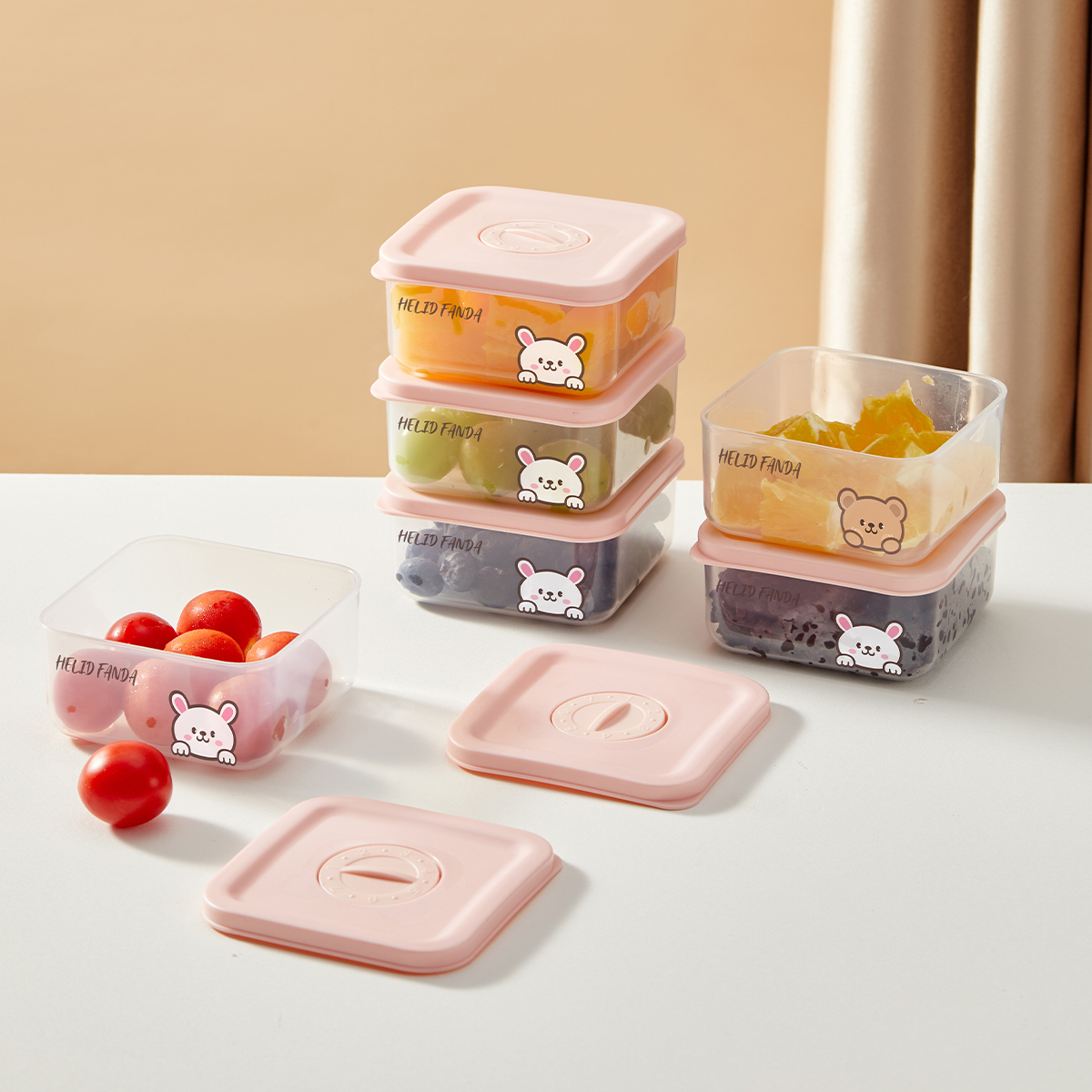 Mini Portable Plastic Food Con - đánh giá và giá Salad Container Jar