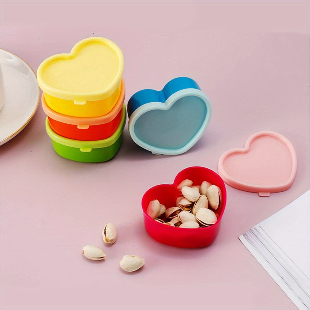 5PCS Mini Lunch Box Condiment  - đánh giá và giá Salad Container Jar