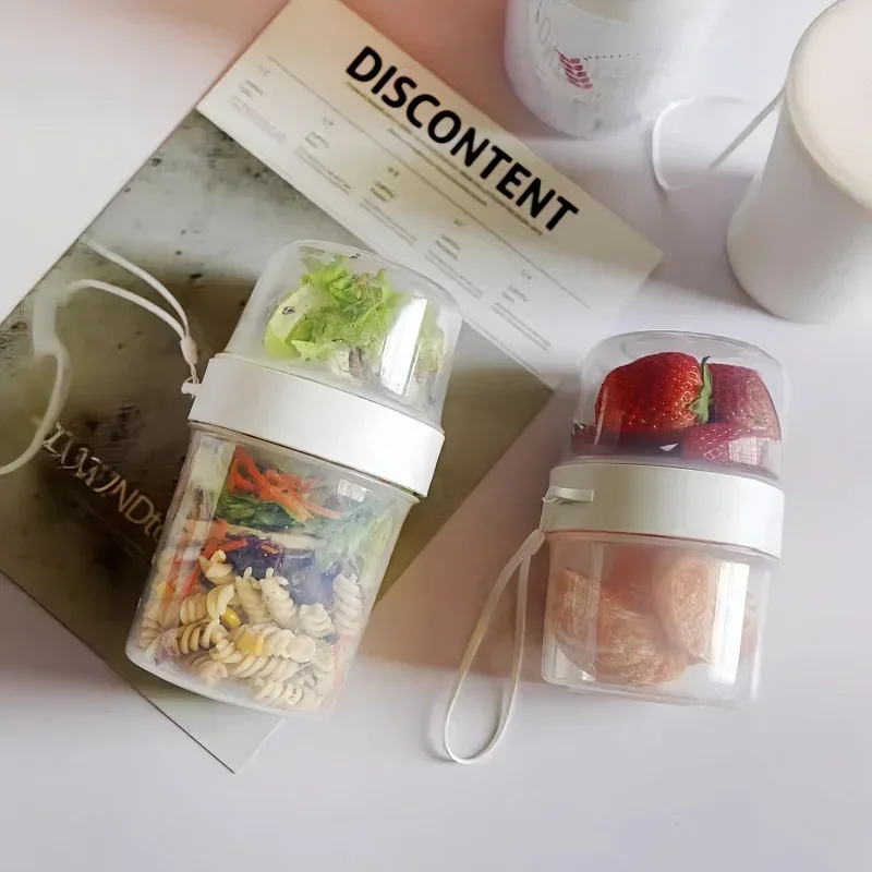 Breakfast Oatmeal Cereal Nut Y - đánh giá và giá Salad Container Jar
