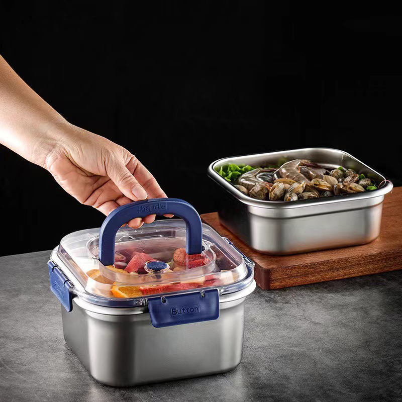 316Stainless Steel Salad Fruit - đánh giá và giá Salad Container Jar