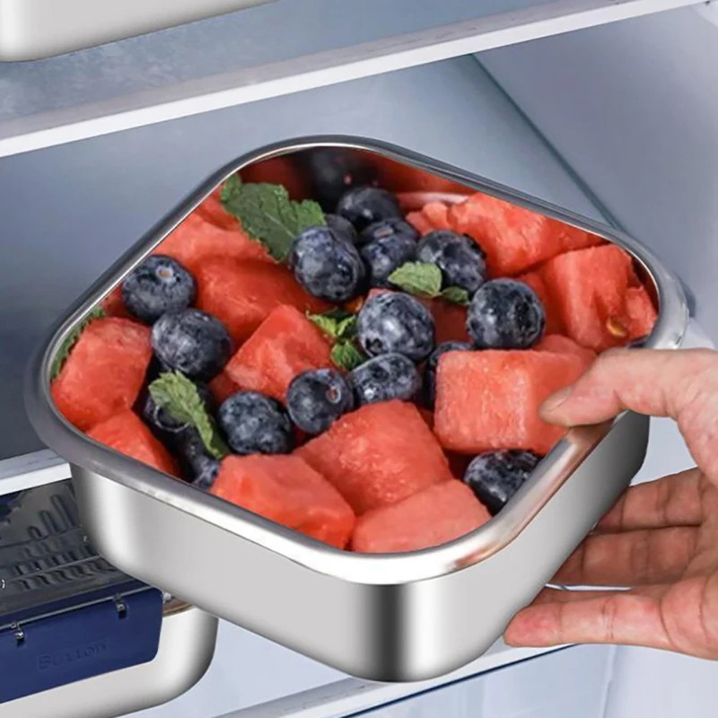 316Stainless Steel Salad Fruit - đánh giá và giá Salad Container Jar