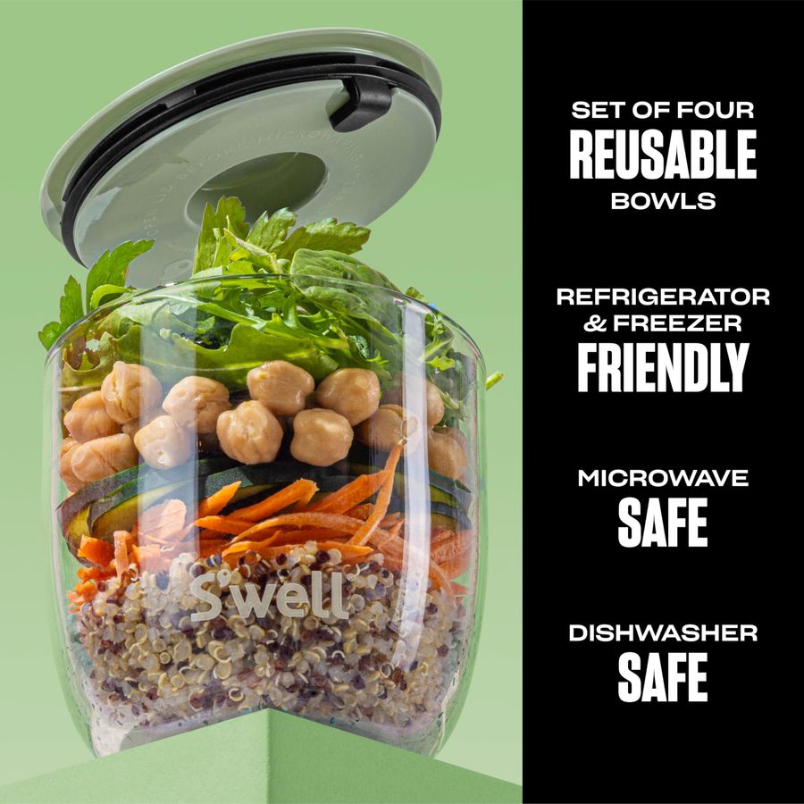 16oz Glass Prep Bowl Set of 4  - đánh giá và giá Meal Prep Made Easy