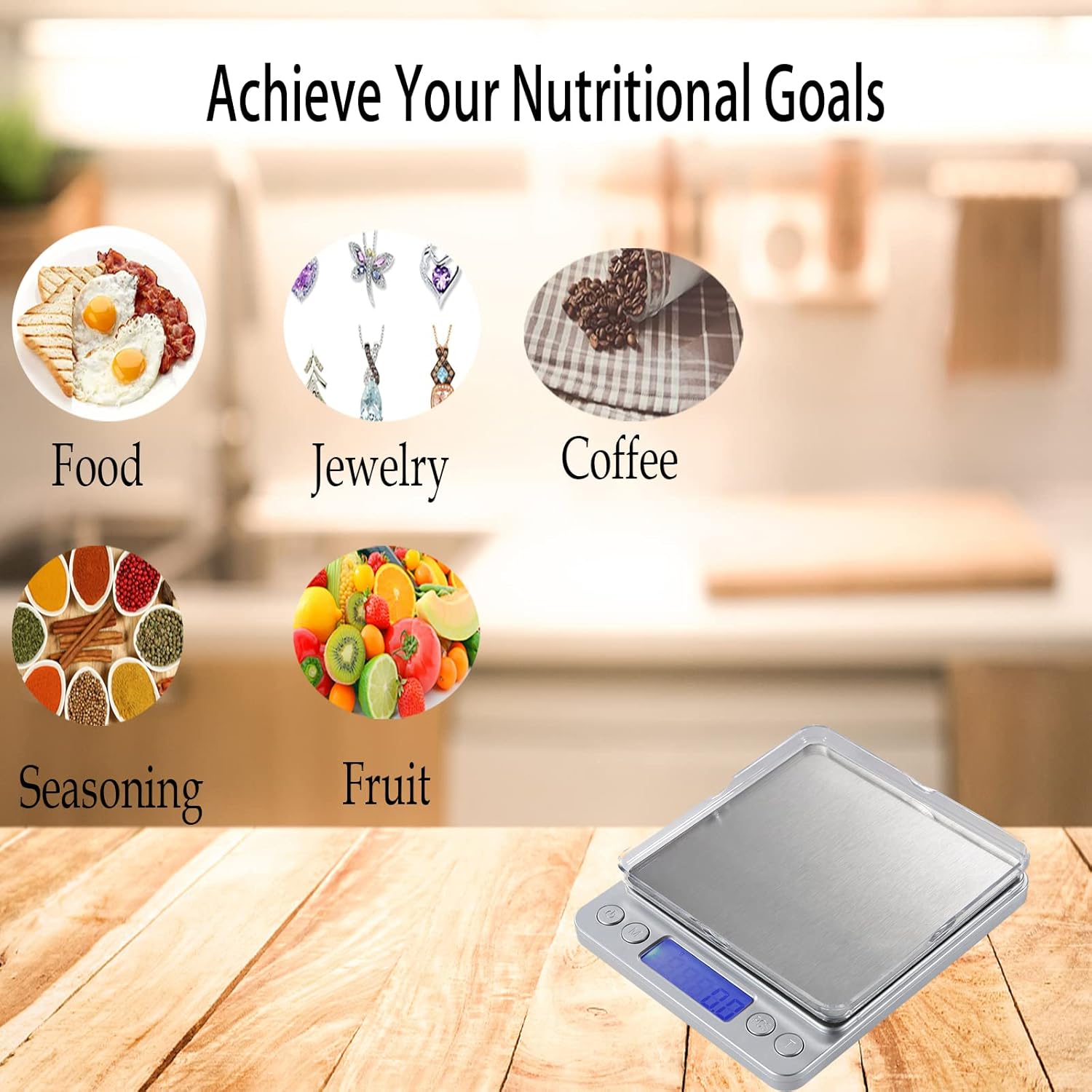 Digital Kitchen Scale 3000g/0. - đánh giá và giá Meal Prep Diet