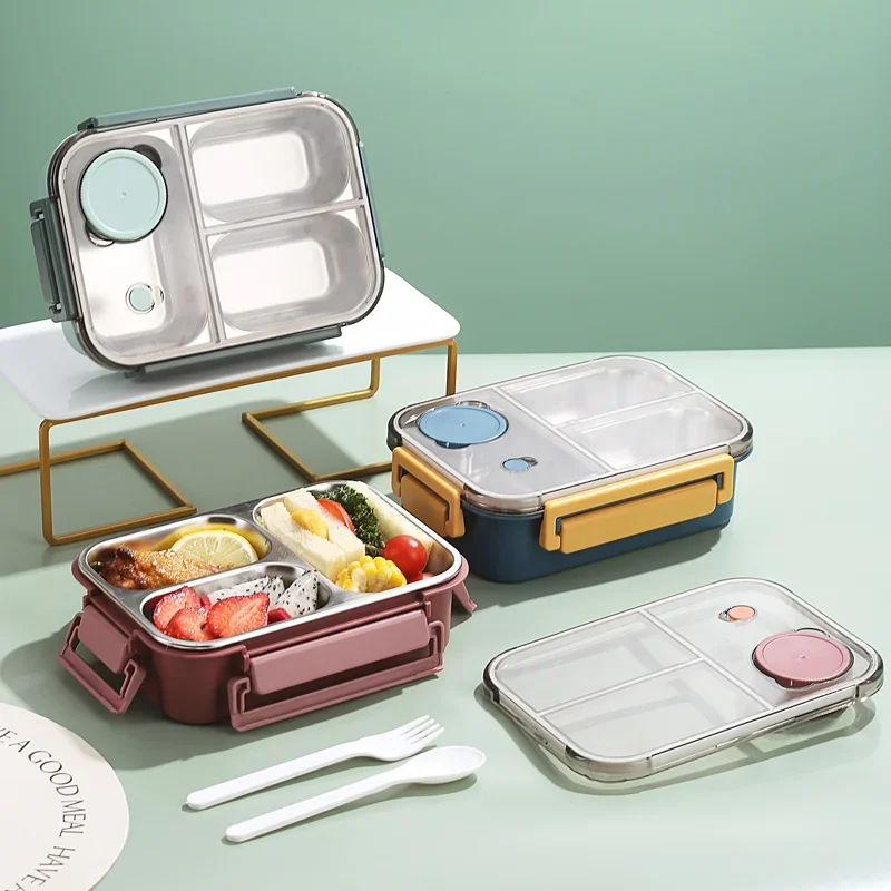 304 Stainless steel Lunch box  - đánh giá và giá Meal Prep Tupperware