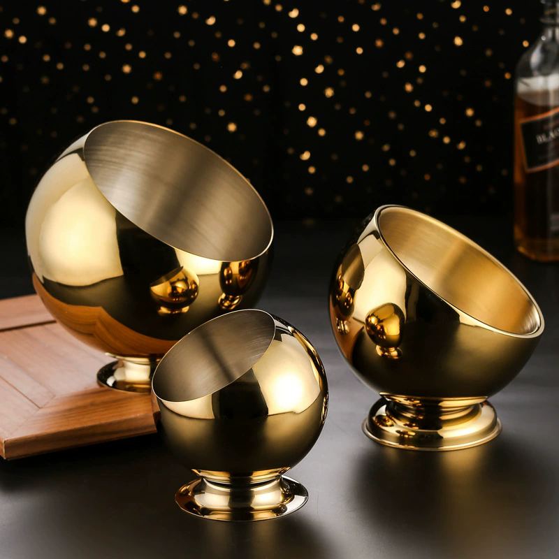 Gold Stainless Steel storage O - đánh giá và giá Salad Container Jar
