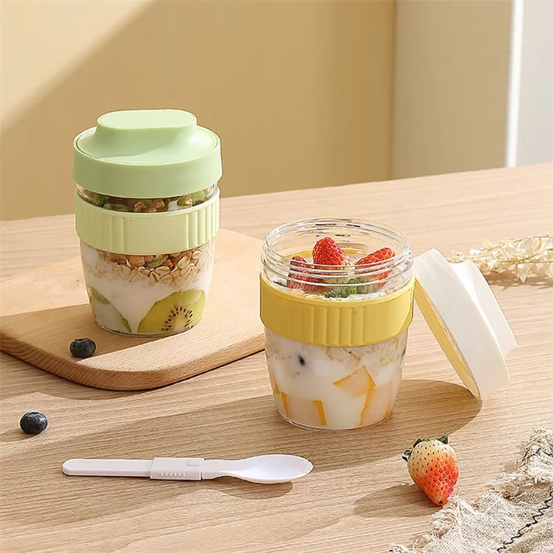 480/570ml Breakfast Cup Portab - đánh giá và giá Meal Prep Tupperware