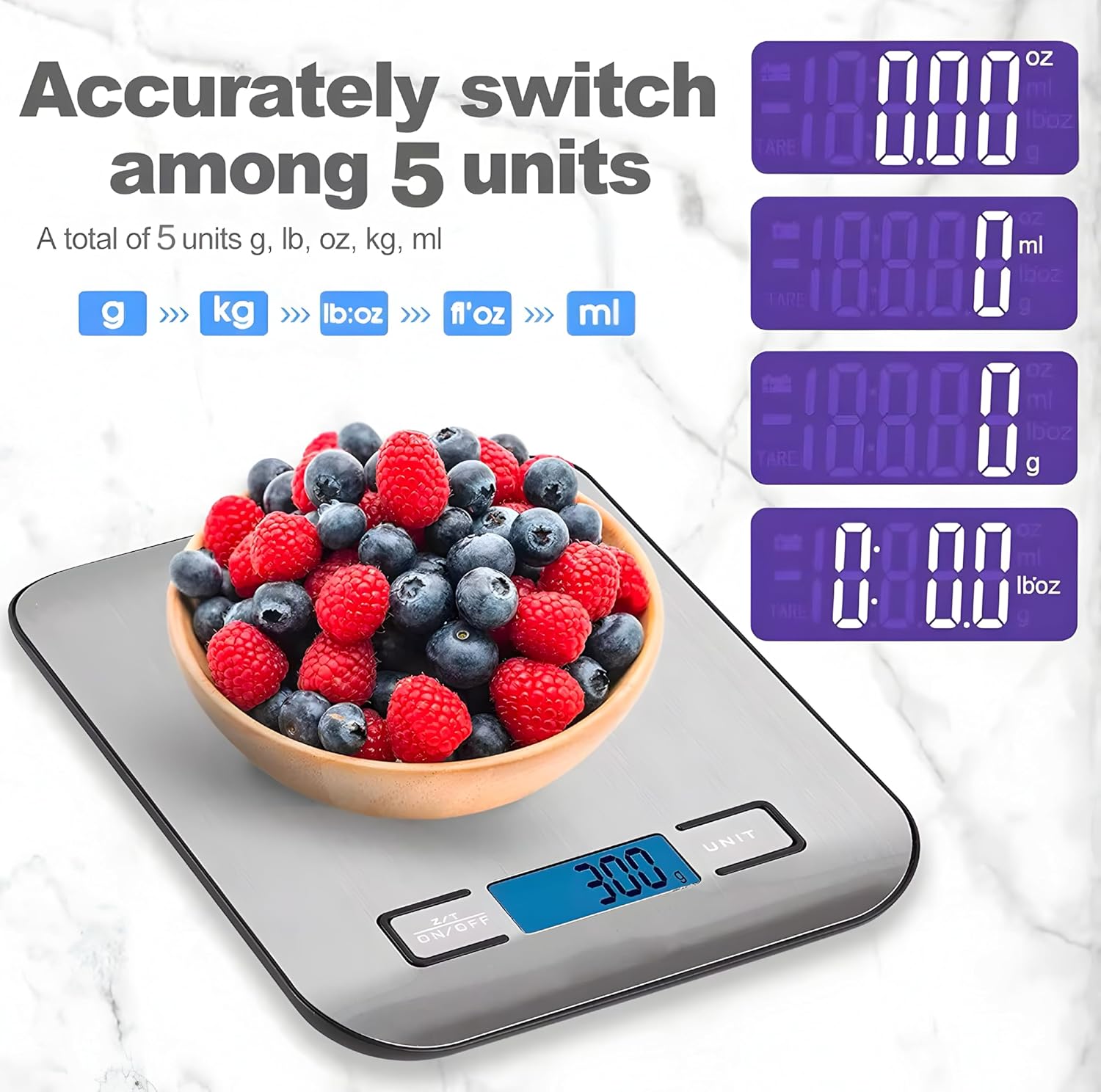 Digital Kitchen Scale 1g Preci - đánh giá và giá Meal Prep Diet