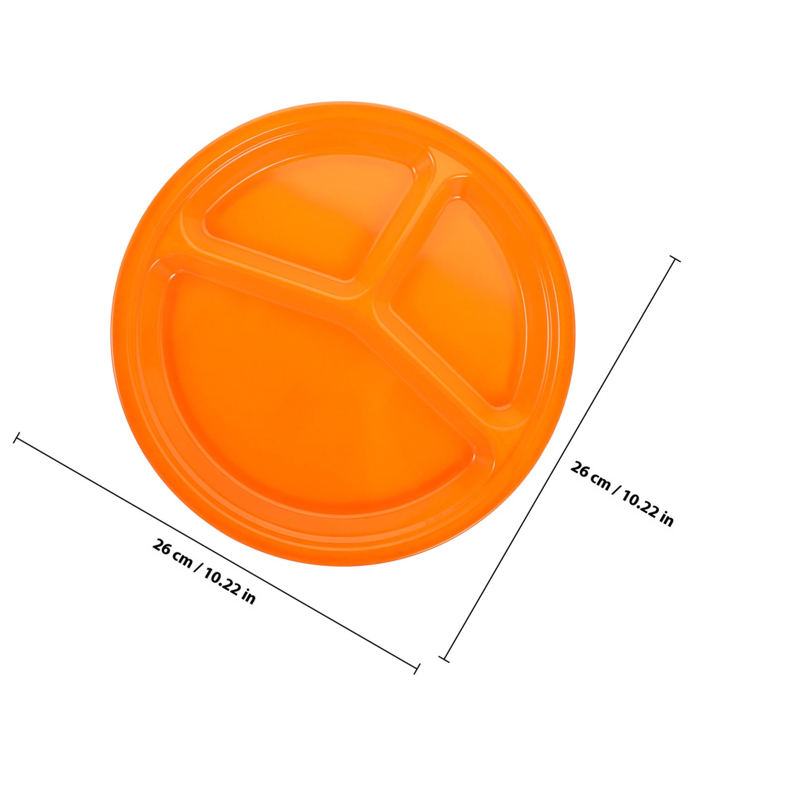4Pcs 3-Compartment Round Melam - đánh giá và giá Meal Prep Diet