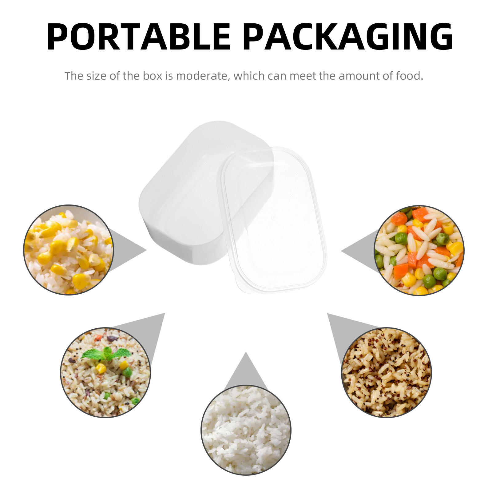5Pcs Rice Portion Control Stor - đánh giá và giá Meal Prep Diet