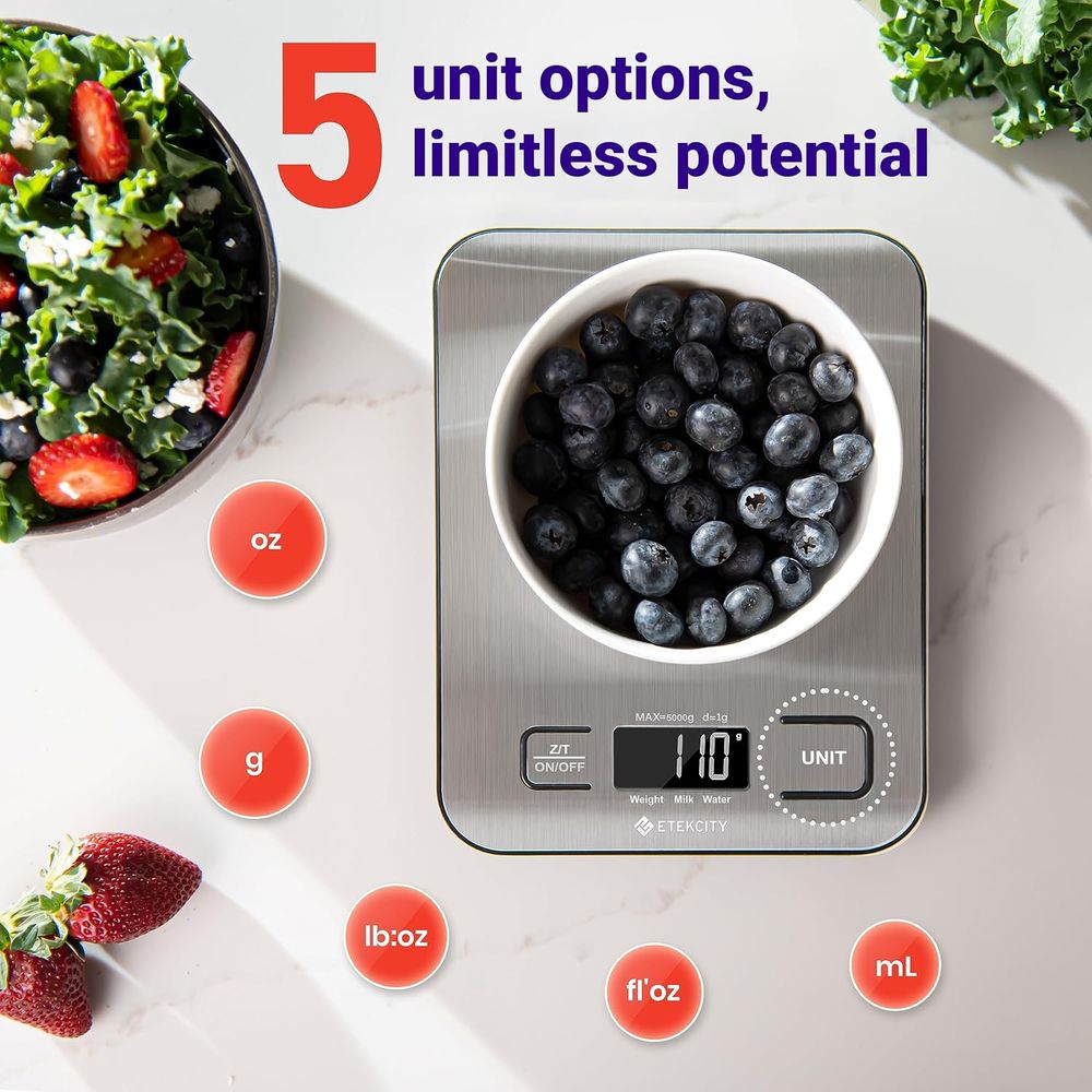 Digital Kitchen Scale with LCD - đánh giá và giá Meal Prep Diet