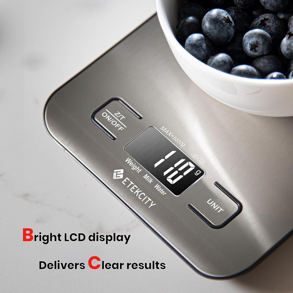 Digital Kitchen Scale with LCD - đánh giá và giá Meal Prep Diet