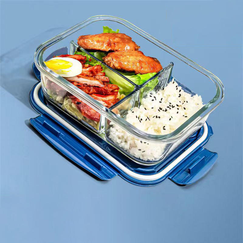 New style Lunch Box Glass 1050 - đánh giá và giá Meal Prep Tupperware