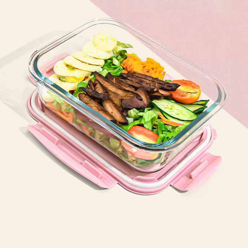 New style Lunch Box Glass 1050 - đánh giá và giá Meal Prep Tupperware