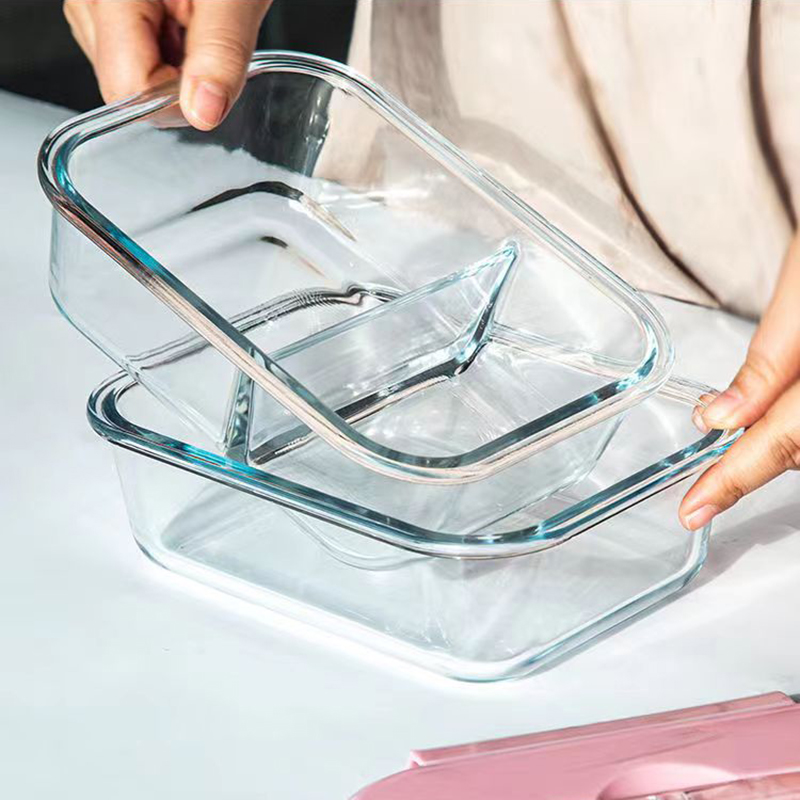 New style Lunch Box Glass 1050 - đánh giá và giá Meal Prep Tupperware