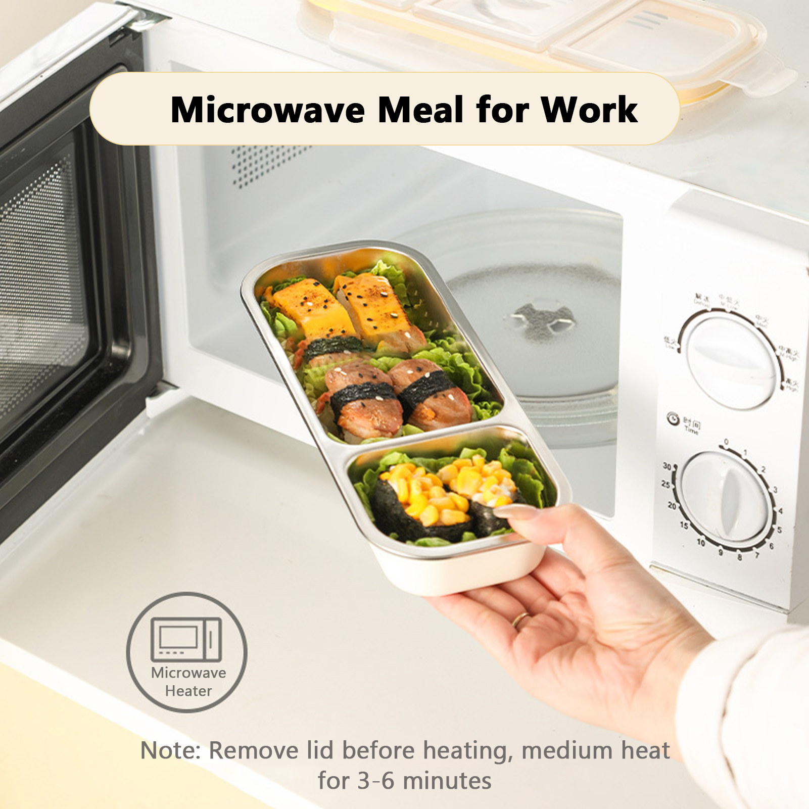 Stainless Steel Lunch Box for  - đánh giá và giá Meal Prep Diet